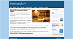 Desktop Screenshot of lornies.co.uk